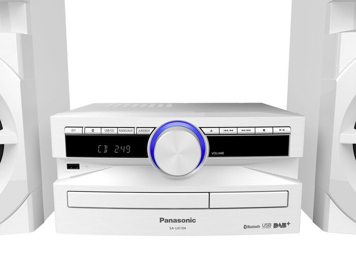 Panasonic Stereoanlage SC-UX104 WEISS