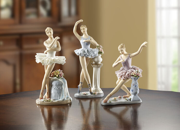 Ballerina aus Porzellan ROSA