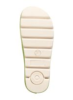 Laurina, trendige Damen-Hausschuhe, Weite G, mit anatomisch geformtem Fussbett APFELGR&Uuml;N