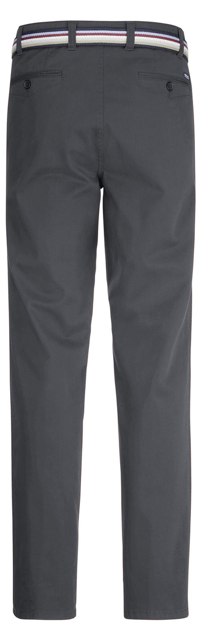 «Brühl»-Hose mit Gürtel in 3 Farben DUNKELGRAU