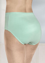 Viererpack Slips mit dekorativem Elastikbund 