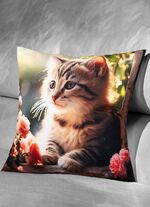 Kissenbezug mit Reissverschluss 