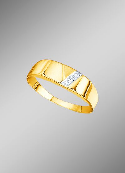 Damenring mit Diamant 