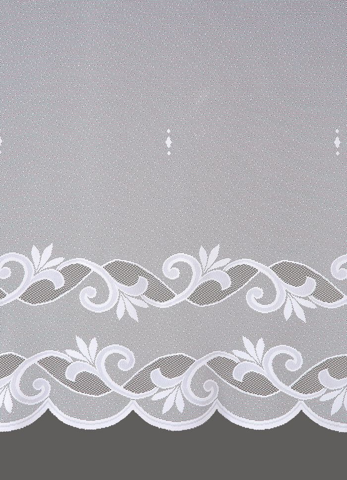 Leichter Blumenfenster-Vorhang mit Automatikfaltenband 