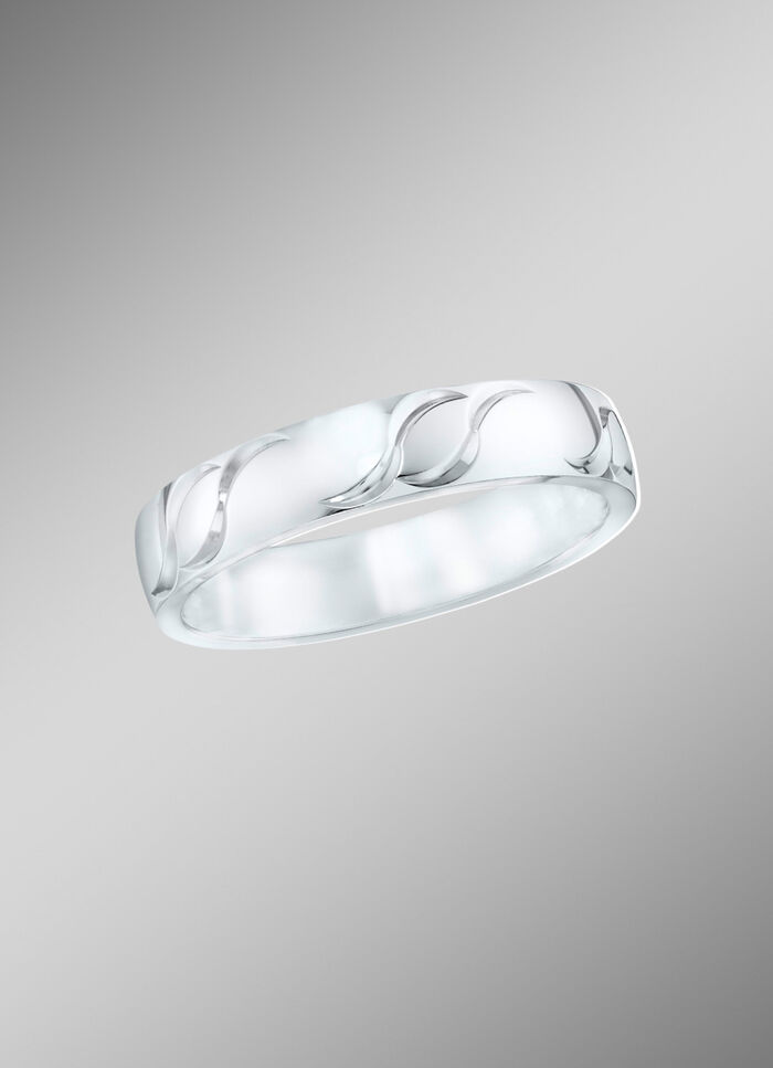 Trauringe mit Wellengravur 