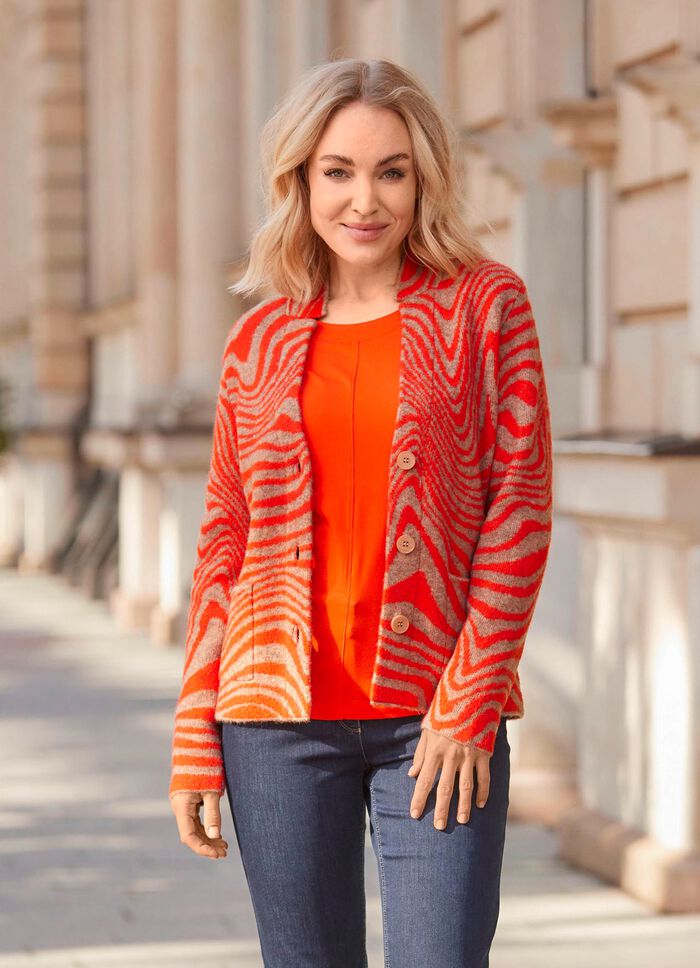 Jacke mit Knopfleiste 