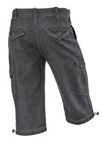 Jeans-Bermudas mit Cargotaschen in 3 Farben ANTHRAZIT