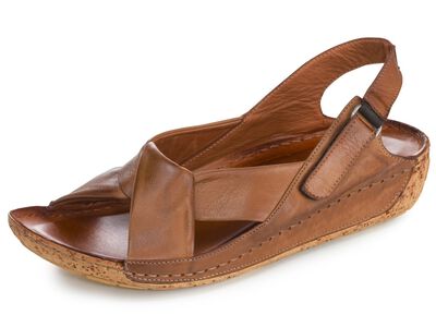 Gemini Sandale aus weichem Leder 