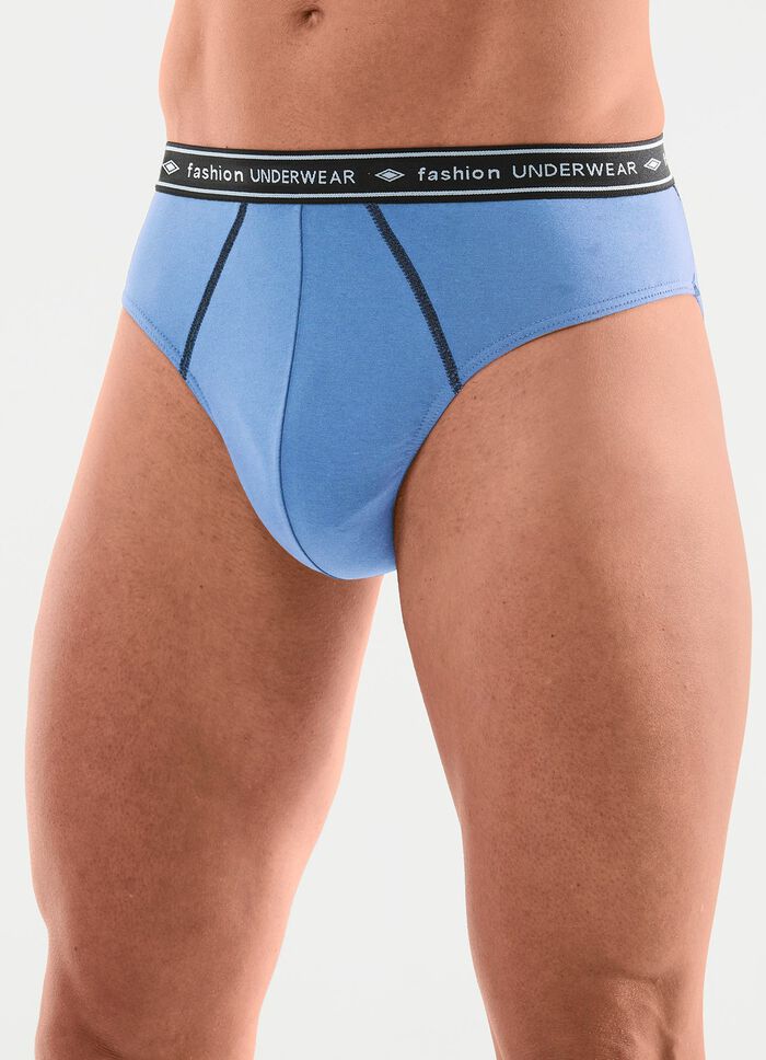 Viererpack Slips mit Elastikbund 