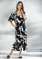 Kaftan mit farbbrillantem Inkjet-Druck 