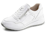 ELENA EDEN, bequeme Damen-Sneaker, Weite H, mit herausnehmbarem Fussbett WEISS
