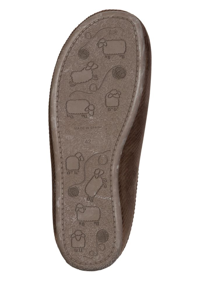 Elegante Herren-Hausschuhe, mit herausnehmbarem Fussbett 