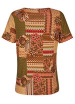 Shirt in gepatchter Optik  