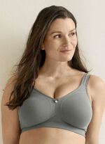Susa BH mit strukturiertem Vorderteil GRAFIT