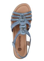 Remonte Riemchen-Sandalen mit Metallschmuck JEANS