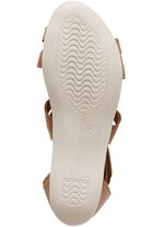 Andrea Conti Sandale mit r&uuml;ckw&auml;rtigem Reissverschluss 