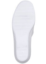 Pantolette mit Zierlochung WEISS