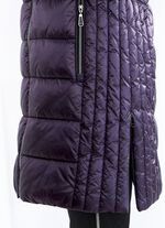 Kurzmantel mit L&auml;ngssteppung seitlich 