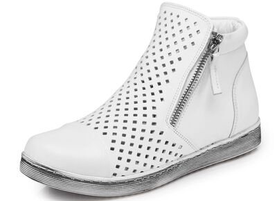 Andrea Conti, sommerliche Damen-Stiefeletten, mit herausnehmbarem Fussbett 