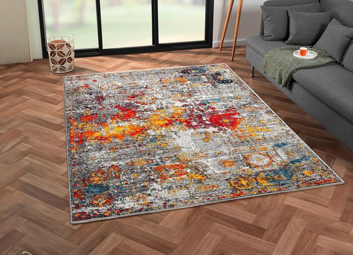 Farbenfrohe Br&uuml;cken und Teppiche 