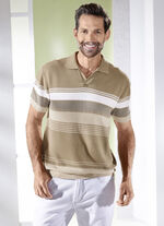 Poloshirt in Strickqualit&auml;t 