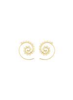 Filigrane Ohrringe aus Gold 