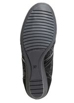 ELENA EDEN Schn&uuml;rschuh mit Nappaleder-Bes&auml;tzen SCHWARZ