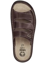 Mubb, bequeme Herren-Pantoletten, Weite H, mit herausnehmbarem Fussbett MOKKA