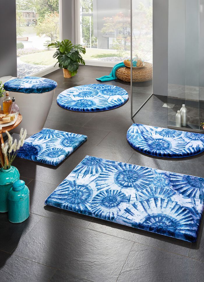 Badvorleger mit rutschhemmender R&uuml;ckseite 