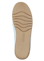 Waldläufer, bequeme Damen-Slipper, Weite H, mit herausnehmbarem Fussbett BLEU