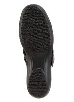 ELENA EDEN, sommerliche Damen-Spangenschuhe, Weite H, mit herausnehmbarem Fussbett SCHWARZ