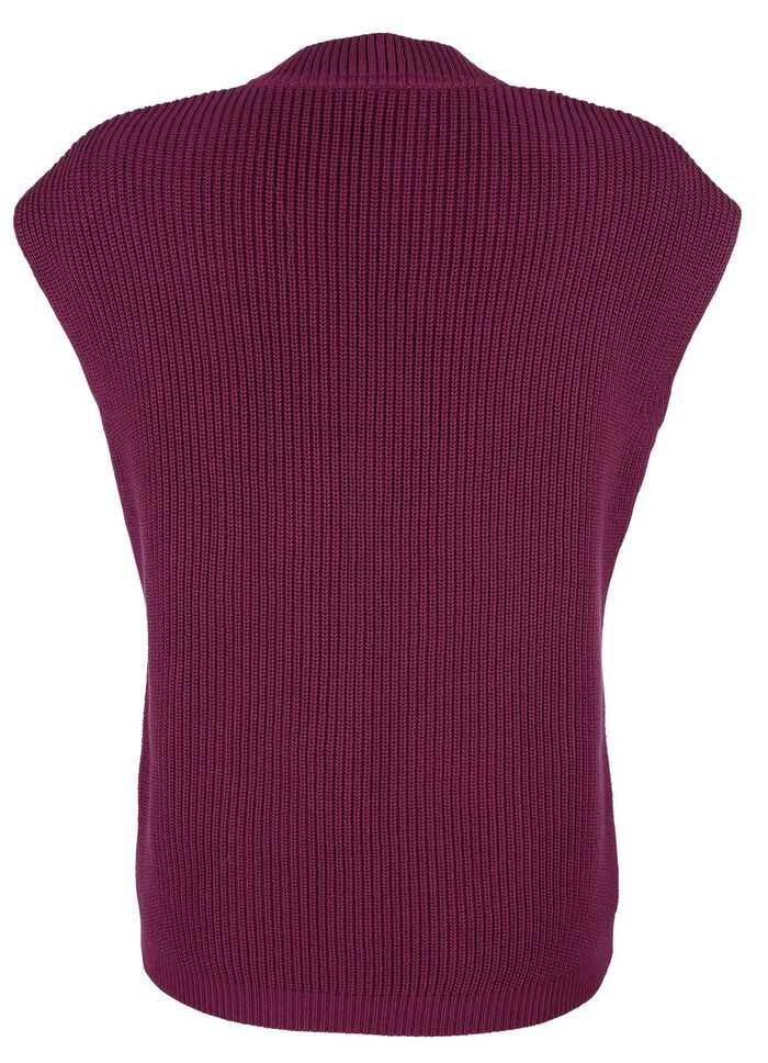 Pullunder mit &uuml;berschnittener Schulter 