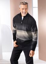 Troyer mit Stehkragen in 2 Farben 