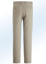«Klaus-Modelle»-Hose in 3 Farben SAND MELIERT