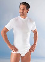 Mey Noblesse Zweierpack Shirts aus Feinripp, weiss 