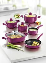 XXL-Topf-Set, 10-teilig, mit Antihaft-Keramikbeschichtung 