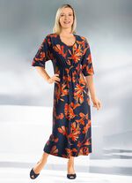 Kaftan mit farbbrillantem Druck 