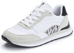 Rieker Sneaker mit interessantem Zebra-Druck WEISS