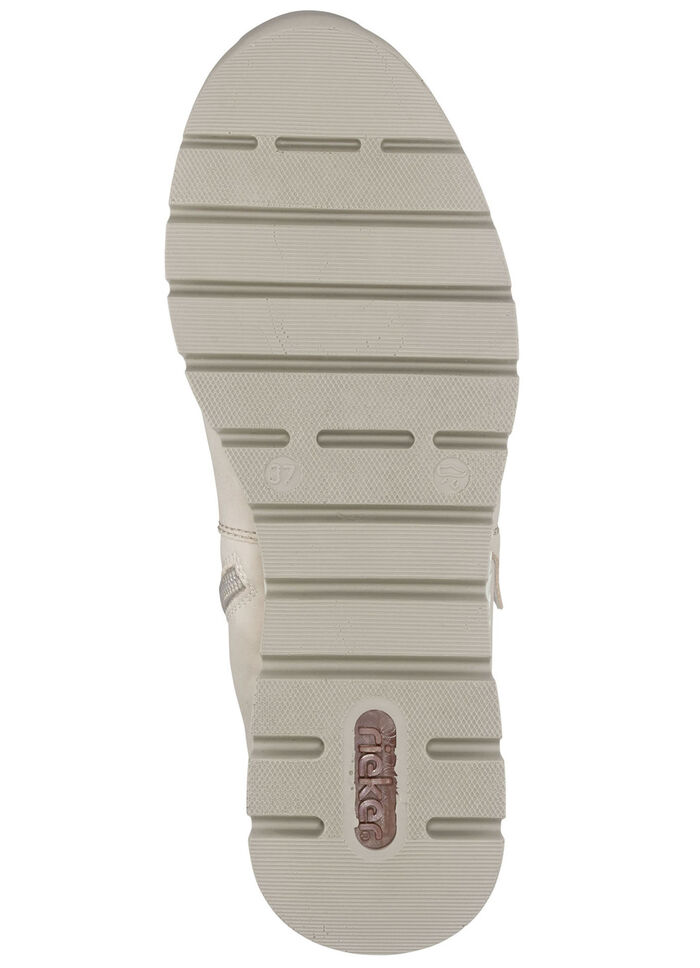 Rieker Stiefelette aus weichem Nubukmaterial BEIGE