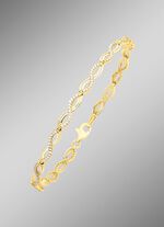 Interessantes Armband mit synth. Zirkonia 