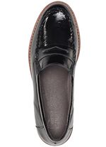 ELENA EDEN Loafer aus edlem Knautschlackleder 