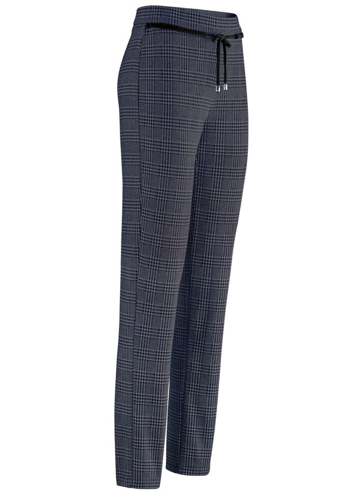 Hose mit aktueller Glencheck-Dessinierung 