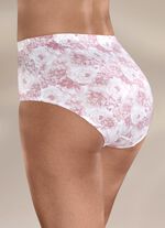 Viererpack Slips mit Floraldessin 