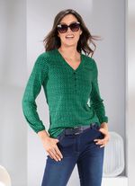 Sportives Shirt mit Biesenzier 