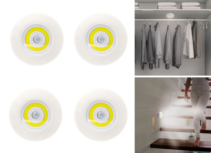 Kabellose LED-Leuchte mit Bewegungssensor 