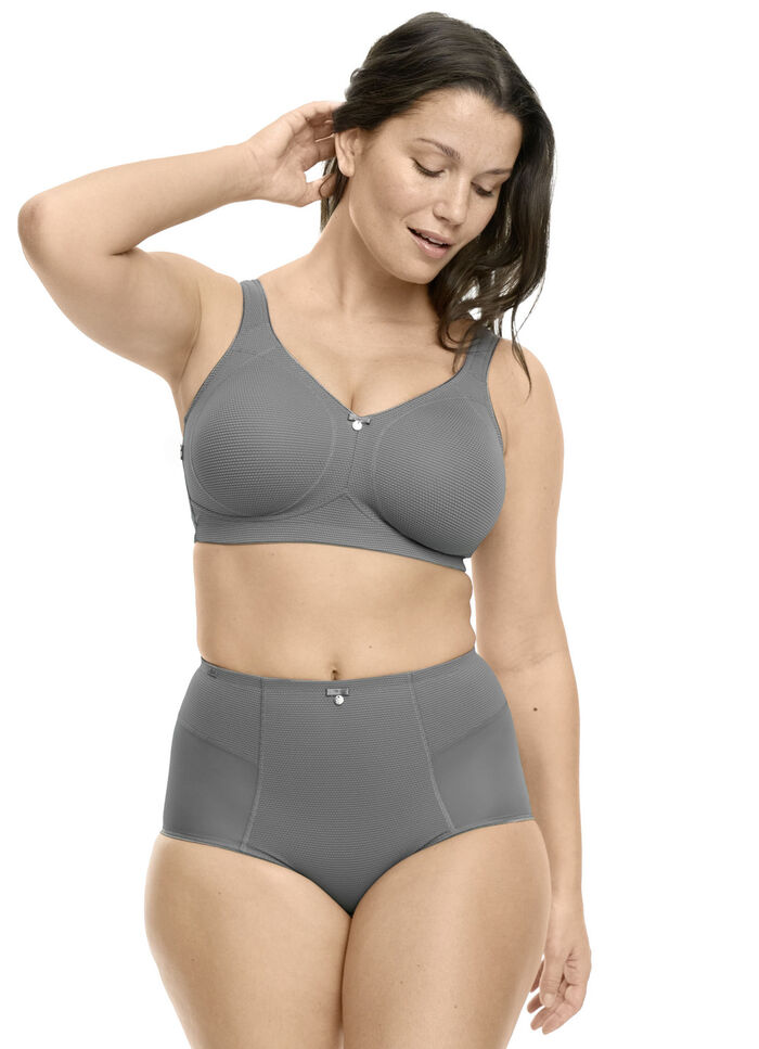 Susa BH mit strukturiertem Vorderteil GRAFIT