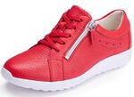 Waldl&auml;ufer, bequeme Damen-Schn&uuml;rschuhe, Weite K, mit herausnehmbarem Fussbett ROT
