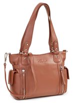 Laurina, Tasche, Damen, mit abnehmbarem, verstellbarem Umh&auml;ngeriemen COGNAC