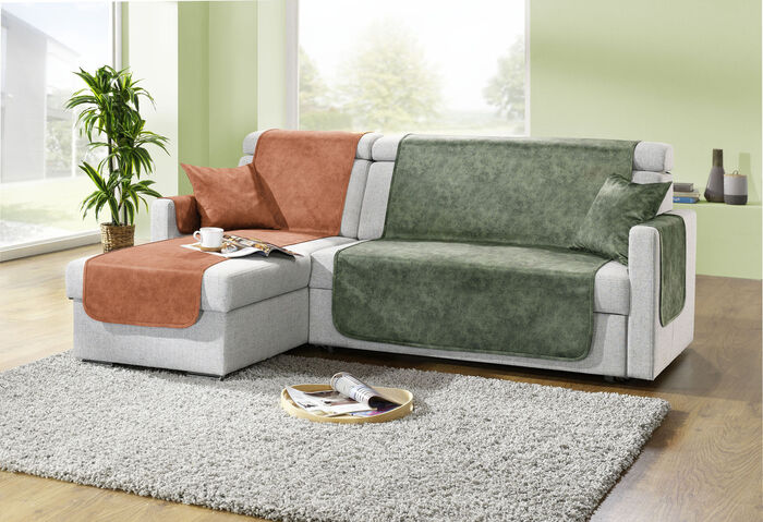 Wohnaccessoires mit Anti-Rutsch-Beschichtung GRÜN