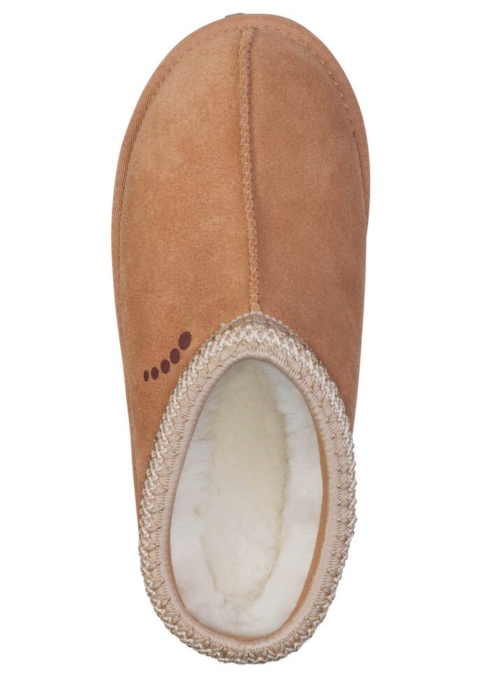 ELENA EDEN, warme Damen-Clogs, mit Lammfell 